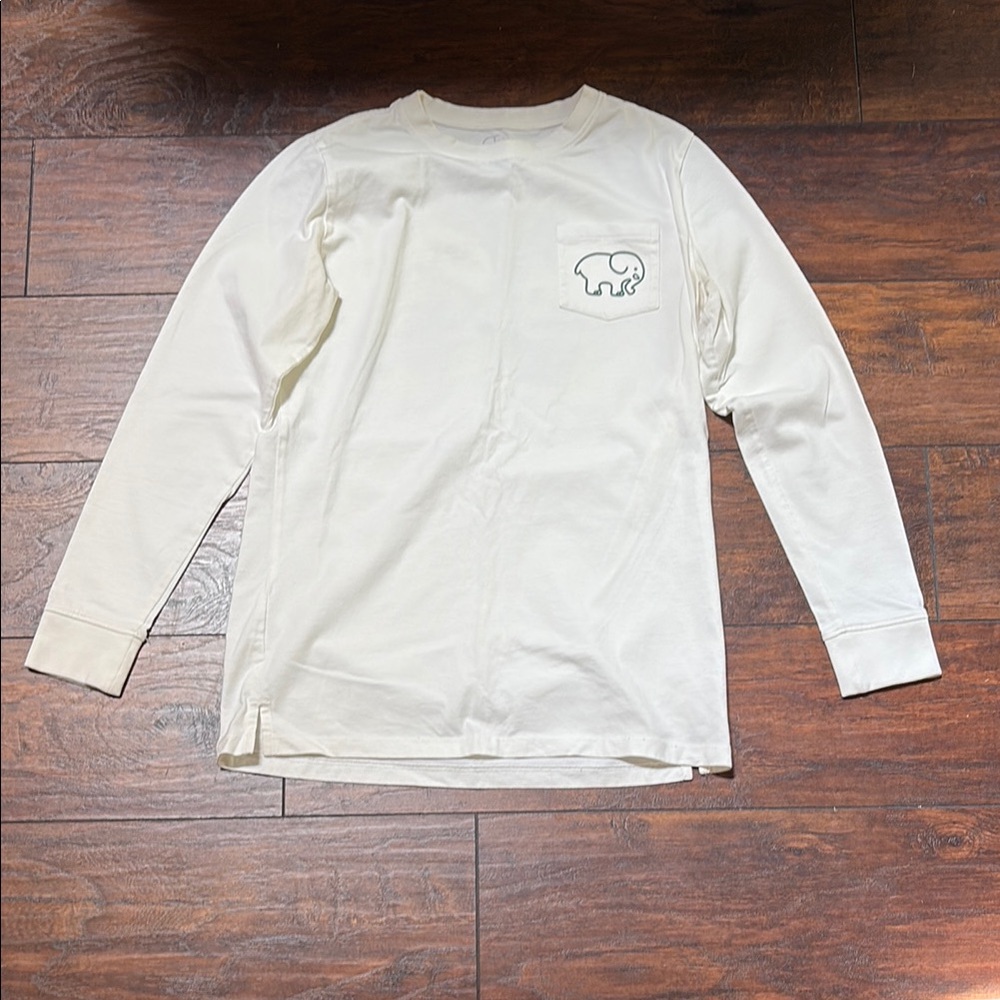 Women’s Ivory Ella White Long Sleeve Shirt